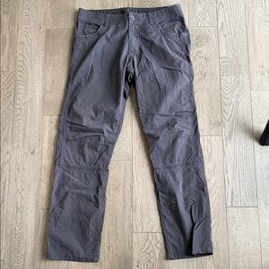 Kuhl Gray Cargo Pants 36/34